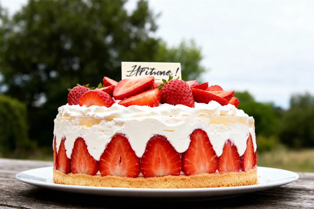 Charlotte aux fraises classique : recette facile, fraîcheur garantie