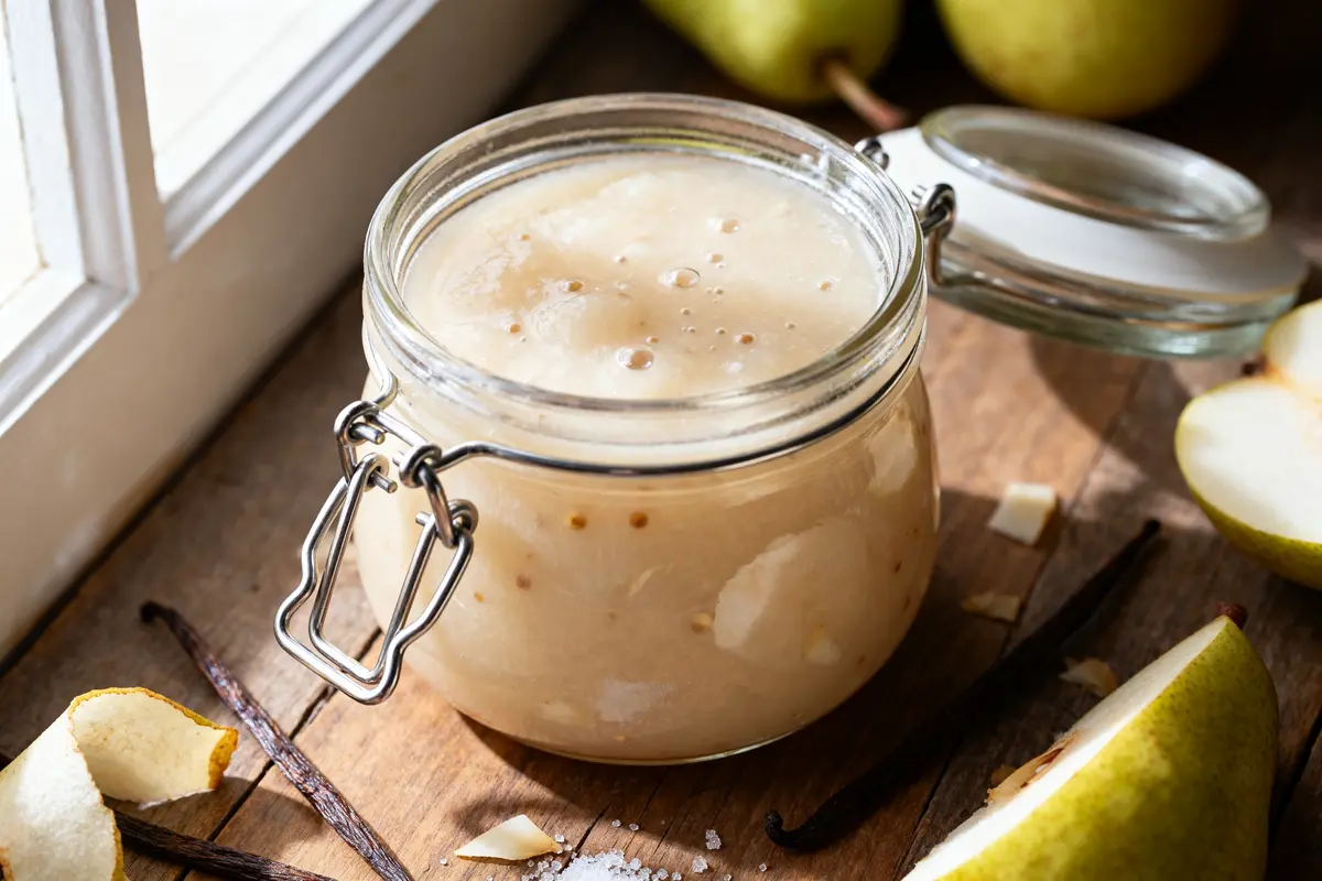Confiture poire-vanille : Recette maison facile et gourmande