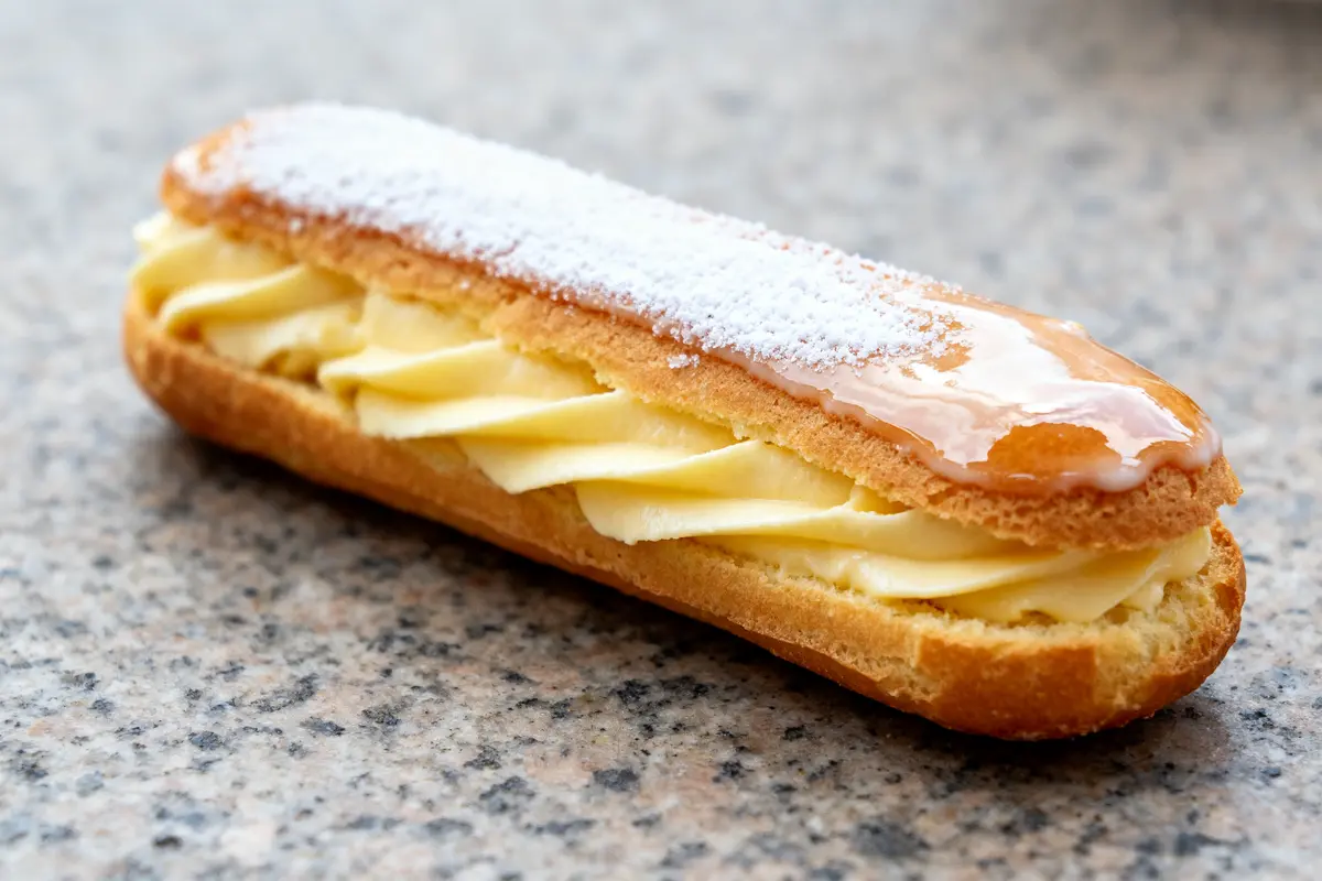 Éclair à la vanille : recette facile et inratable à la maison