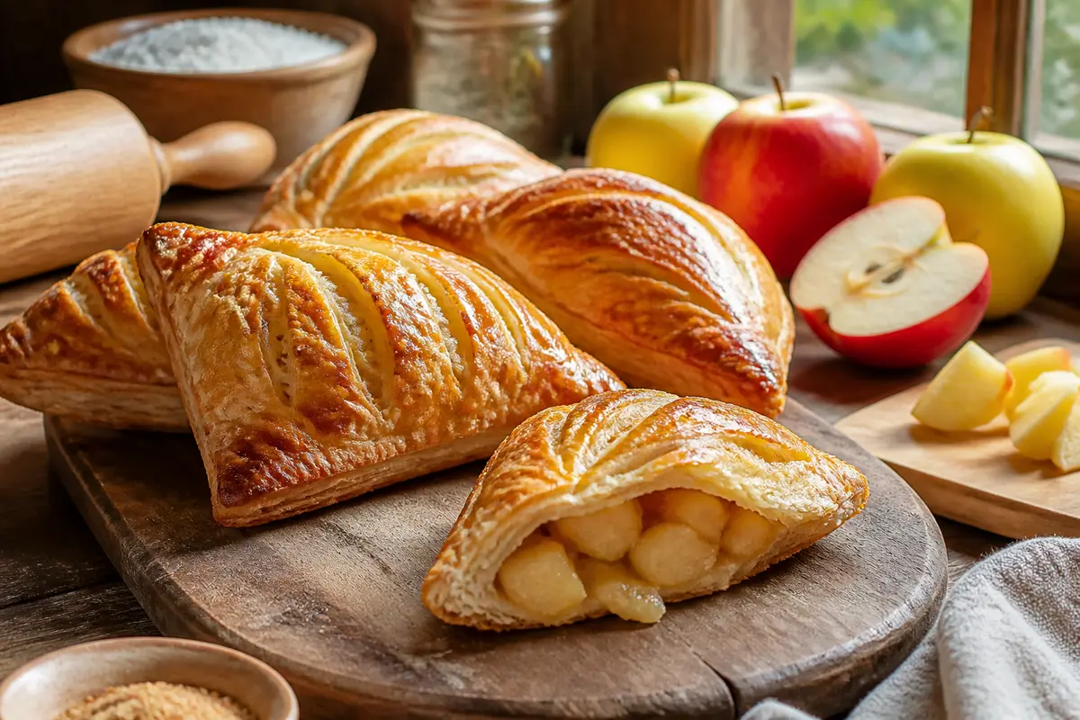Chaussons aux pommes maison : Recette facile et inratable