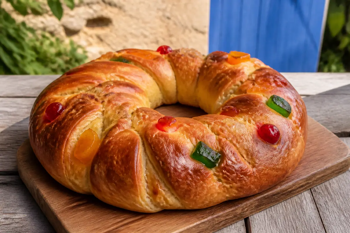 Couronne briochée : recette facile, moelleuse et dorée