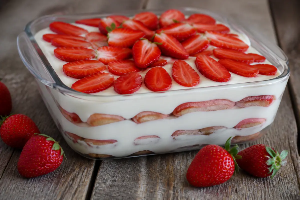 Tiramisu fraise : Recette facile et gourmande à tester !